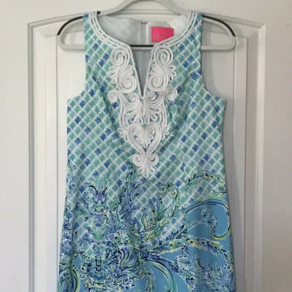 NWOT Lilly Pulitzer Gabby Stretch Shift Dress